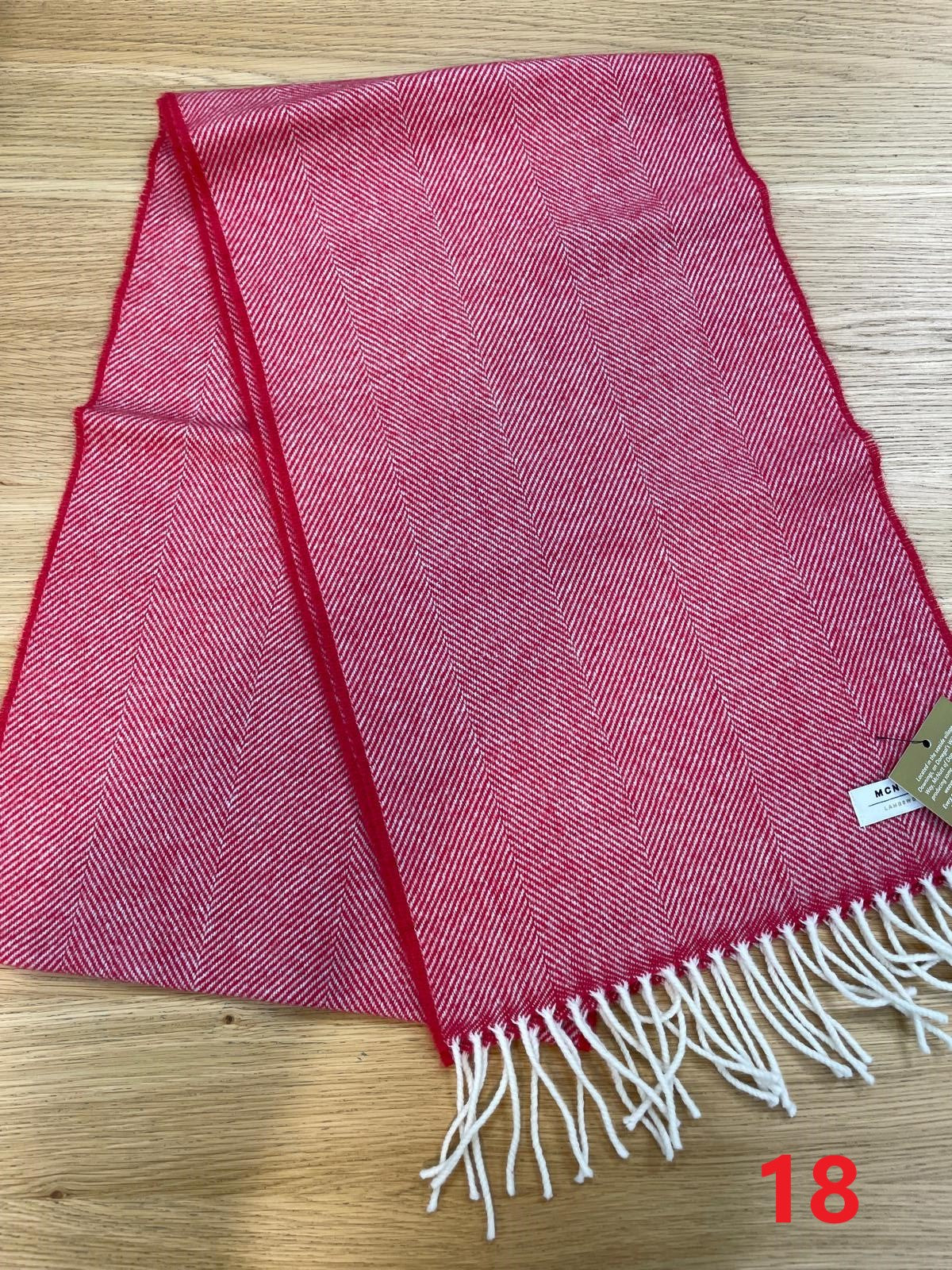 Pure wool scarves made in Ireland