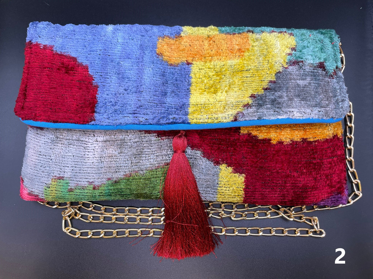 Small Silk Carpet Handbag