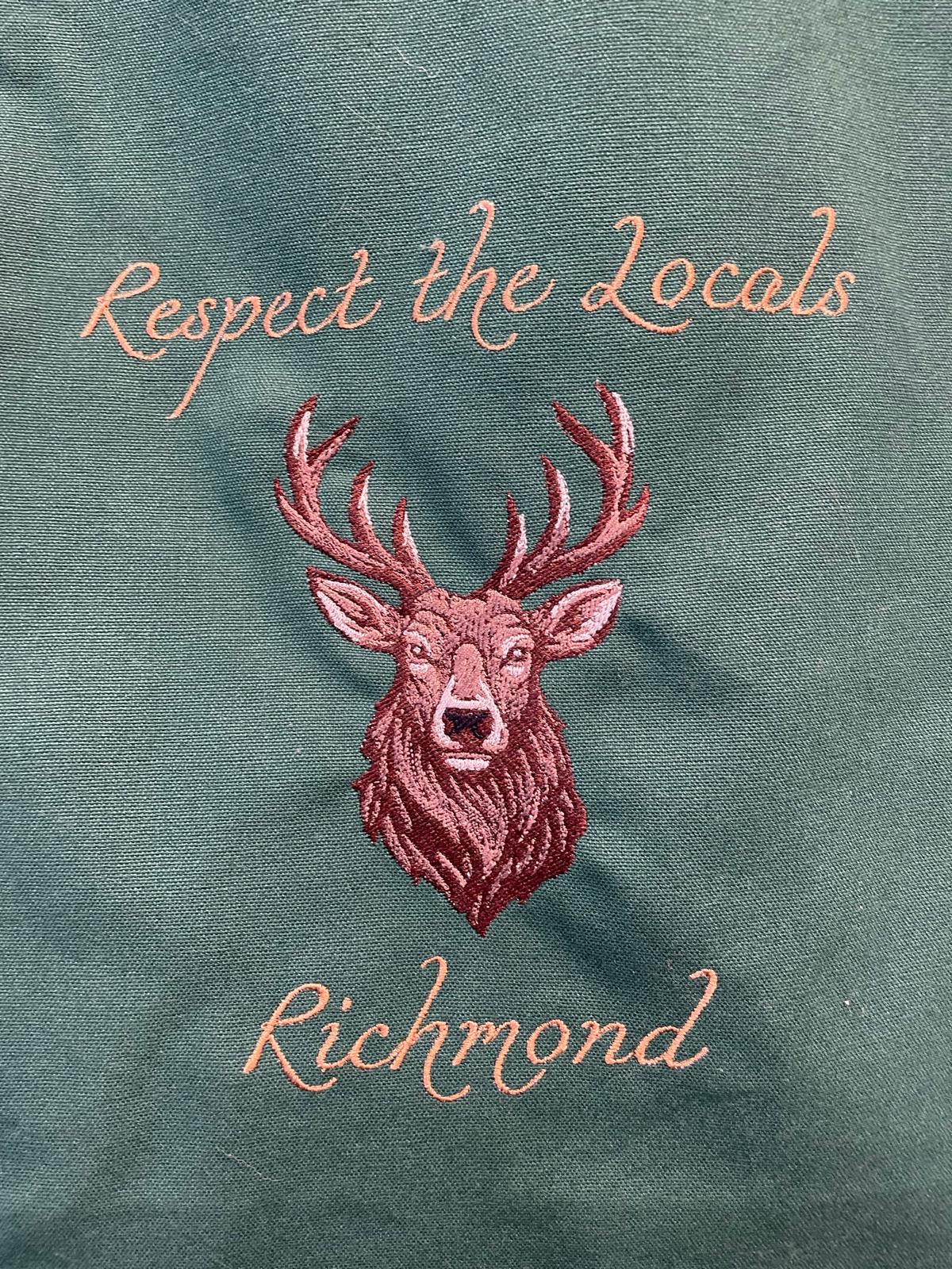 Respect The Locals Cotton bag