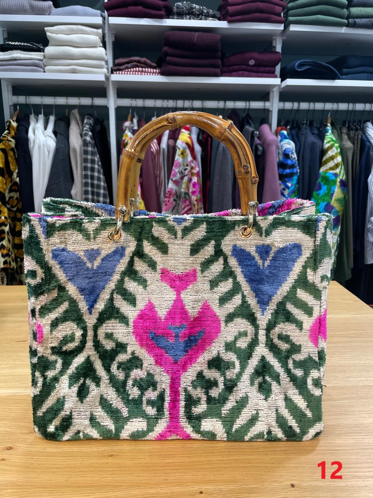 Large Silk Carpet Handbags
