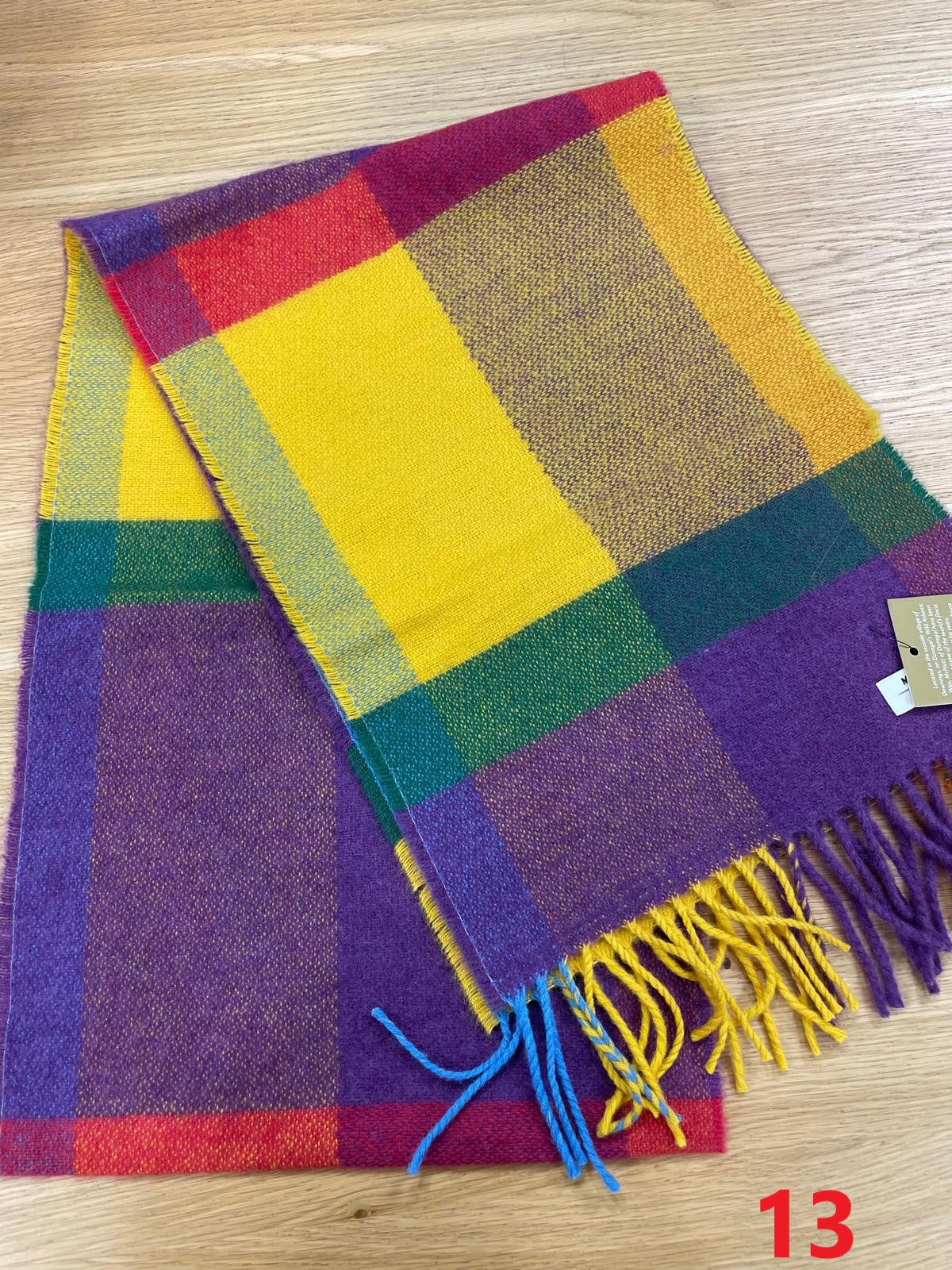 Pure wool scarves made in Ireland