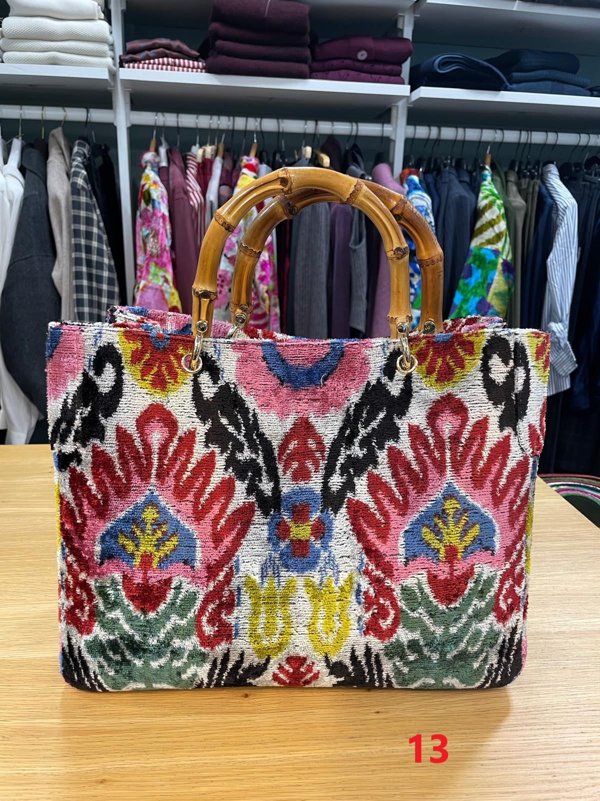 Large Silk Carpet Handbags