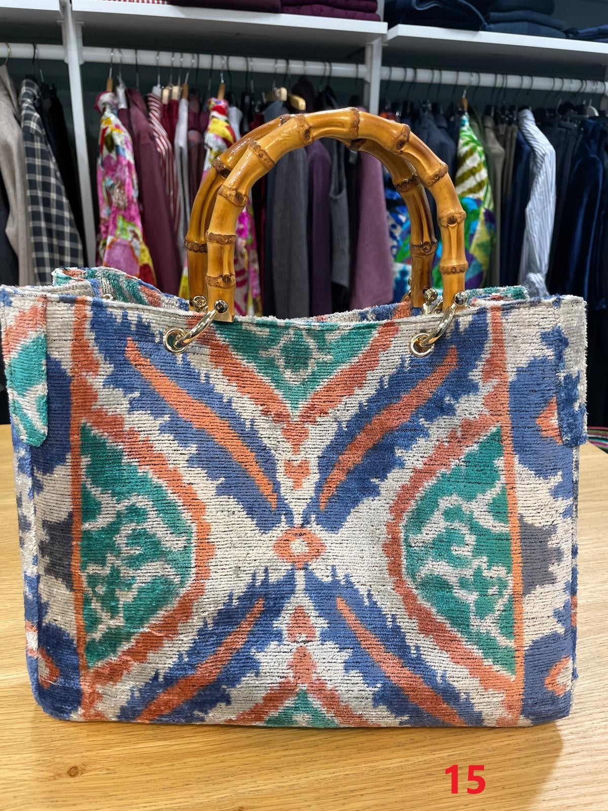 Large Silk Carpet Handbags