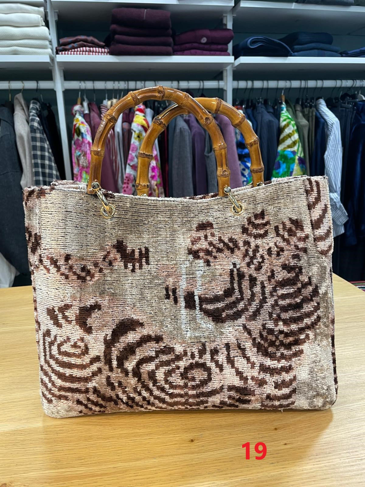 Large Silk Carpet Handbags