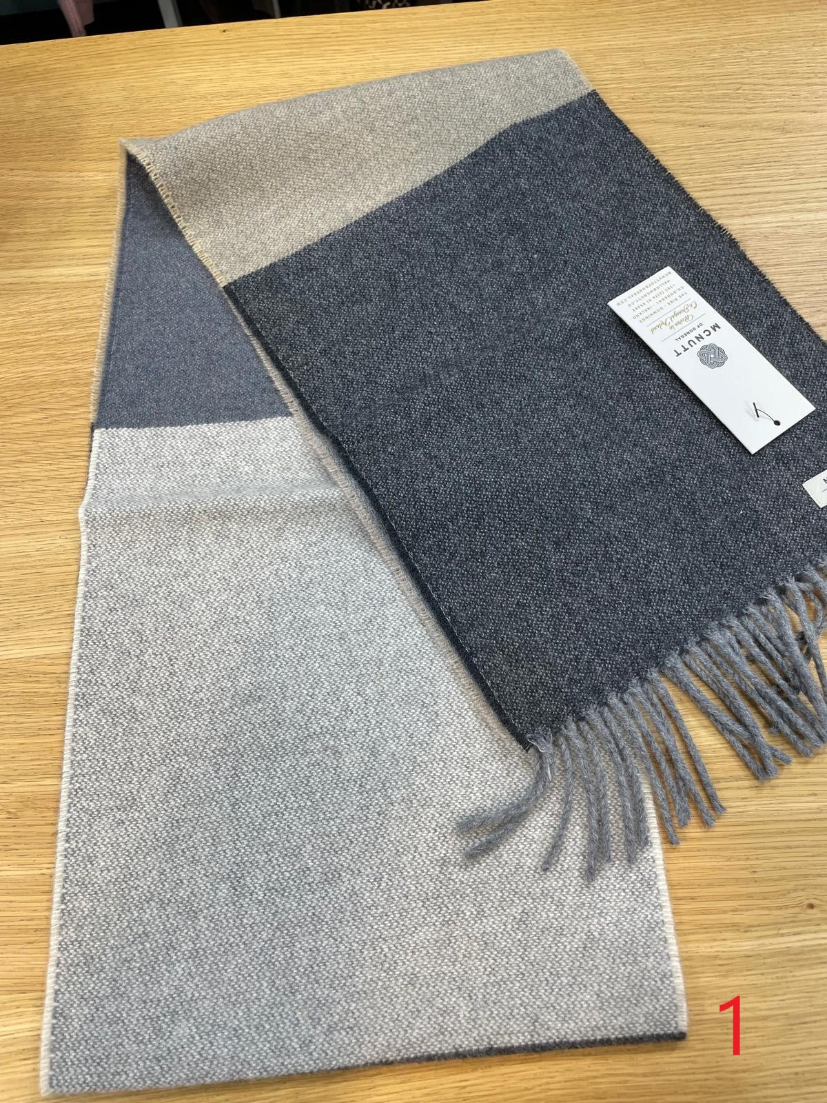 Pure wool scarves made in Ireland
