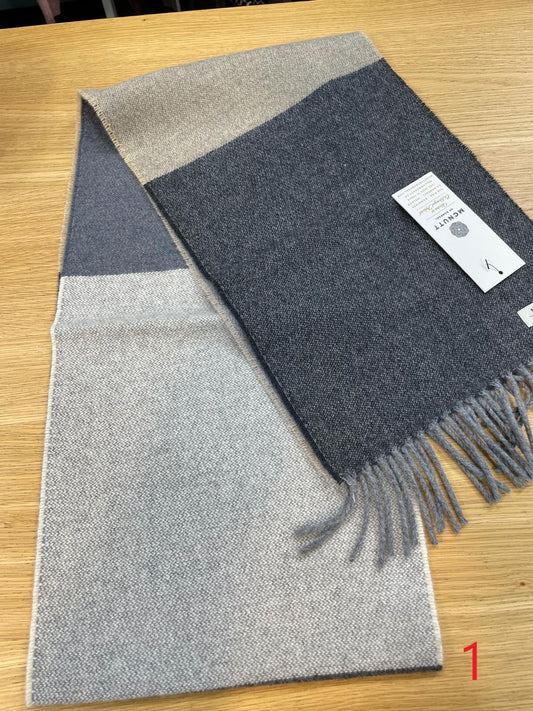 Pure wool scarves made in Ireland
