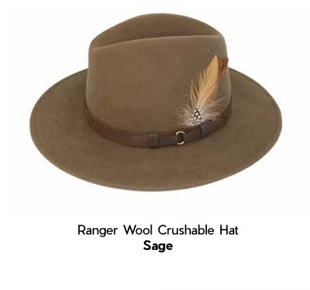Ranger Wool Crushable Hats