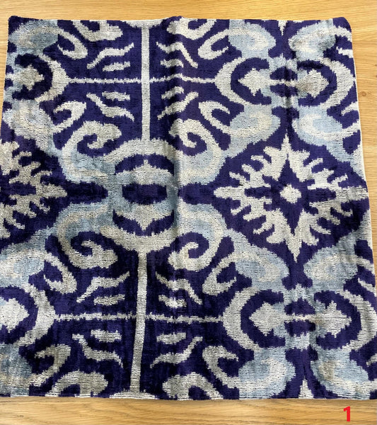 50x50 cm square silk carpet cushions