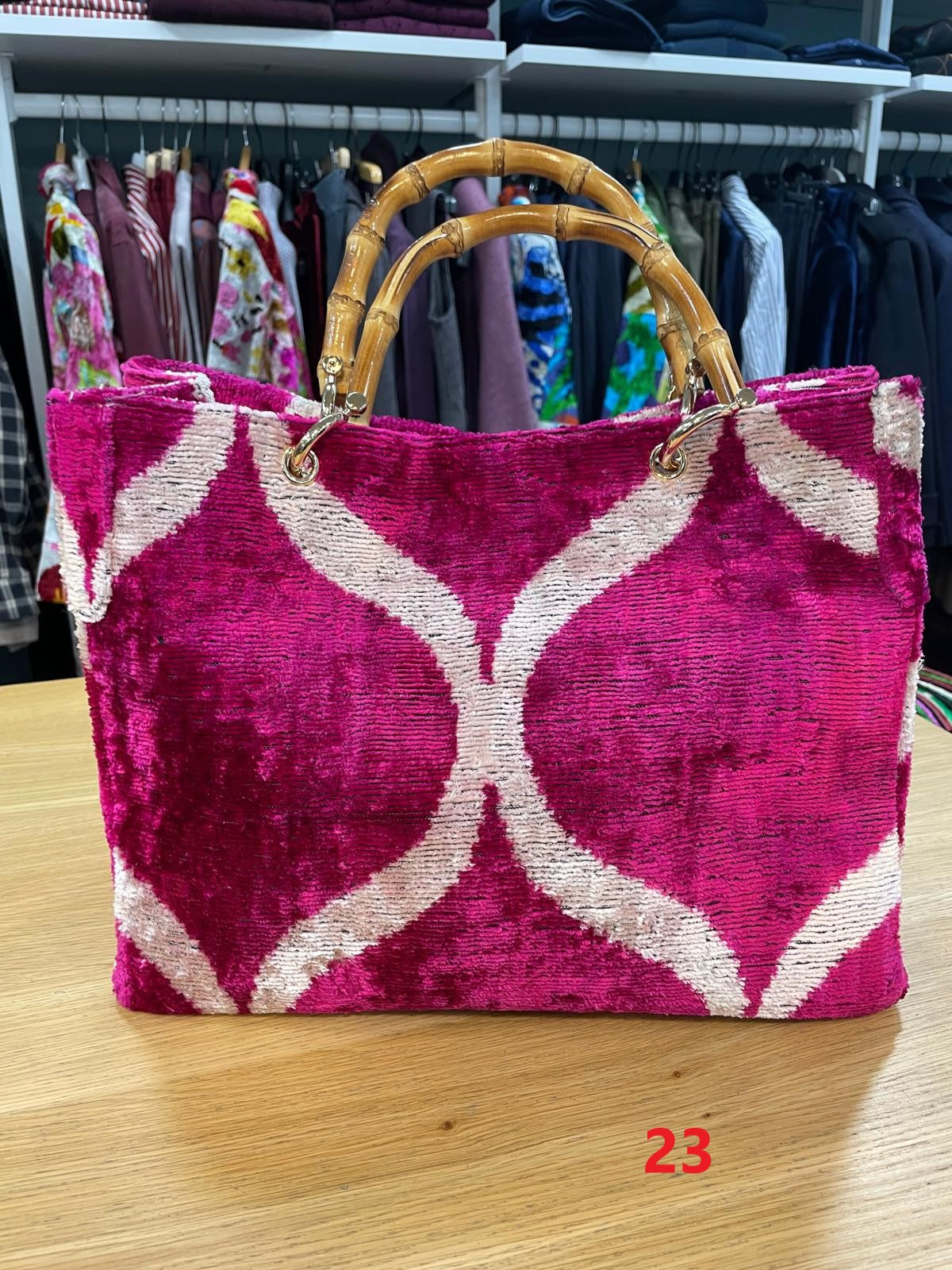 Large Silk Carpet Handbags