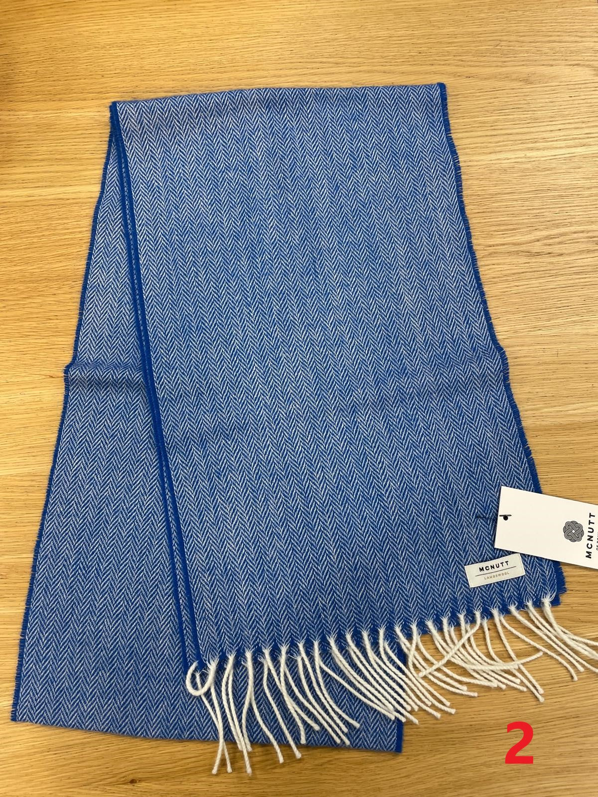 Pure wool scarves made in Ireland