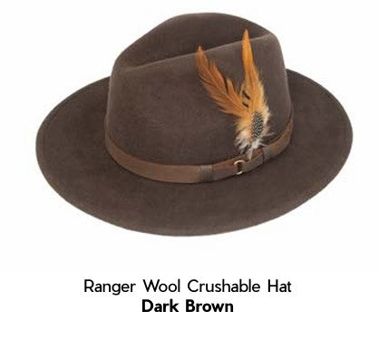 Ranger Wool Crushable Hats