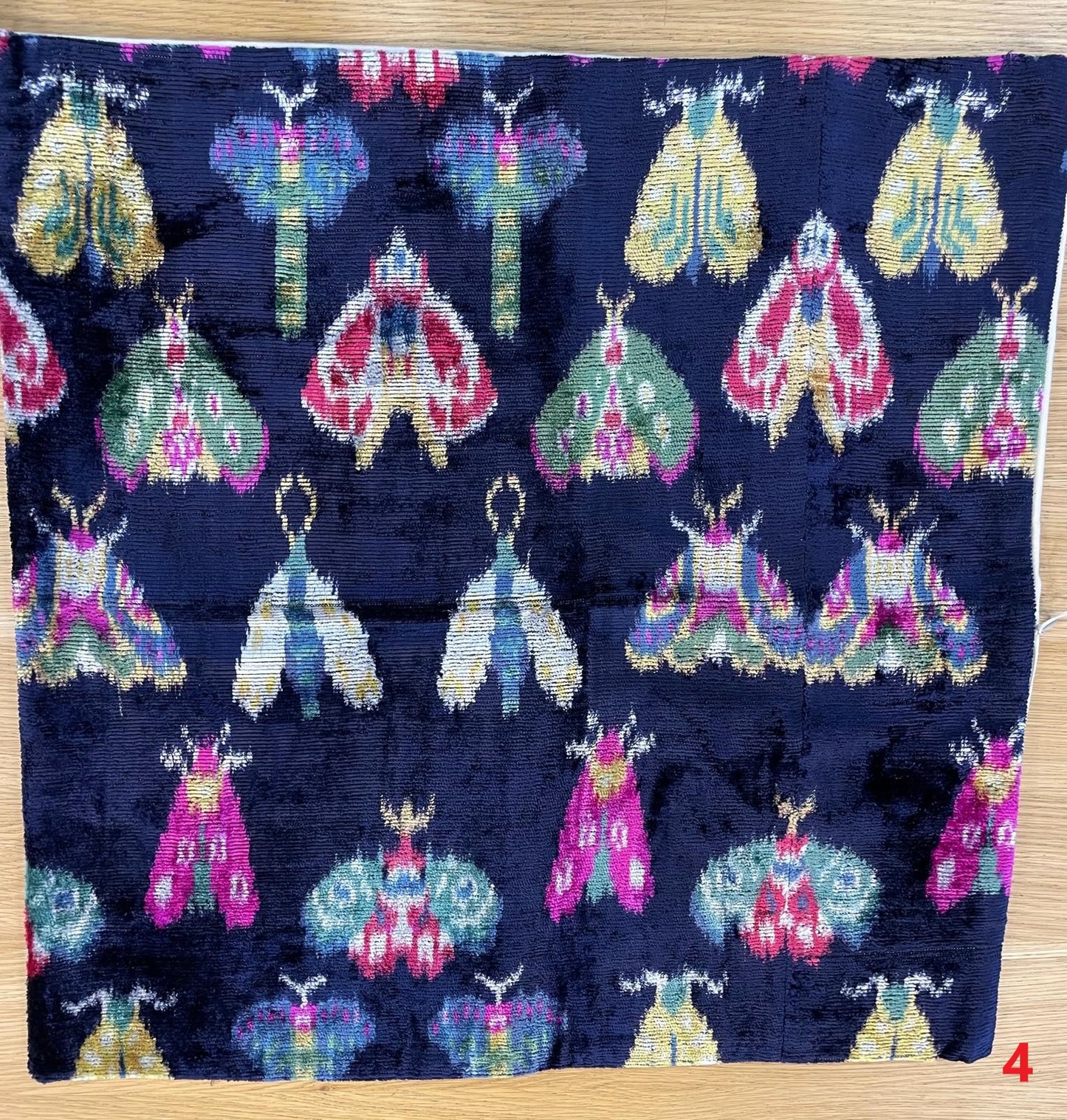 50x50 cm square silk carpet cushions