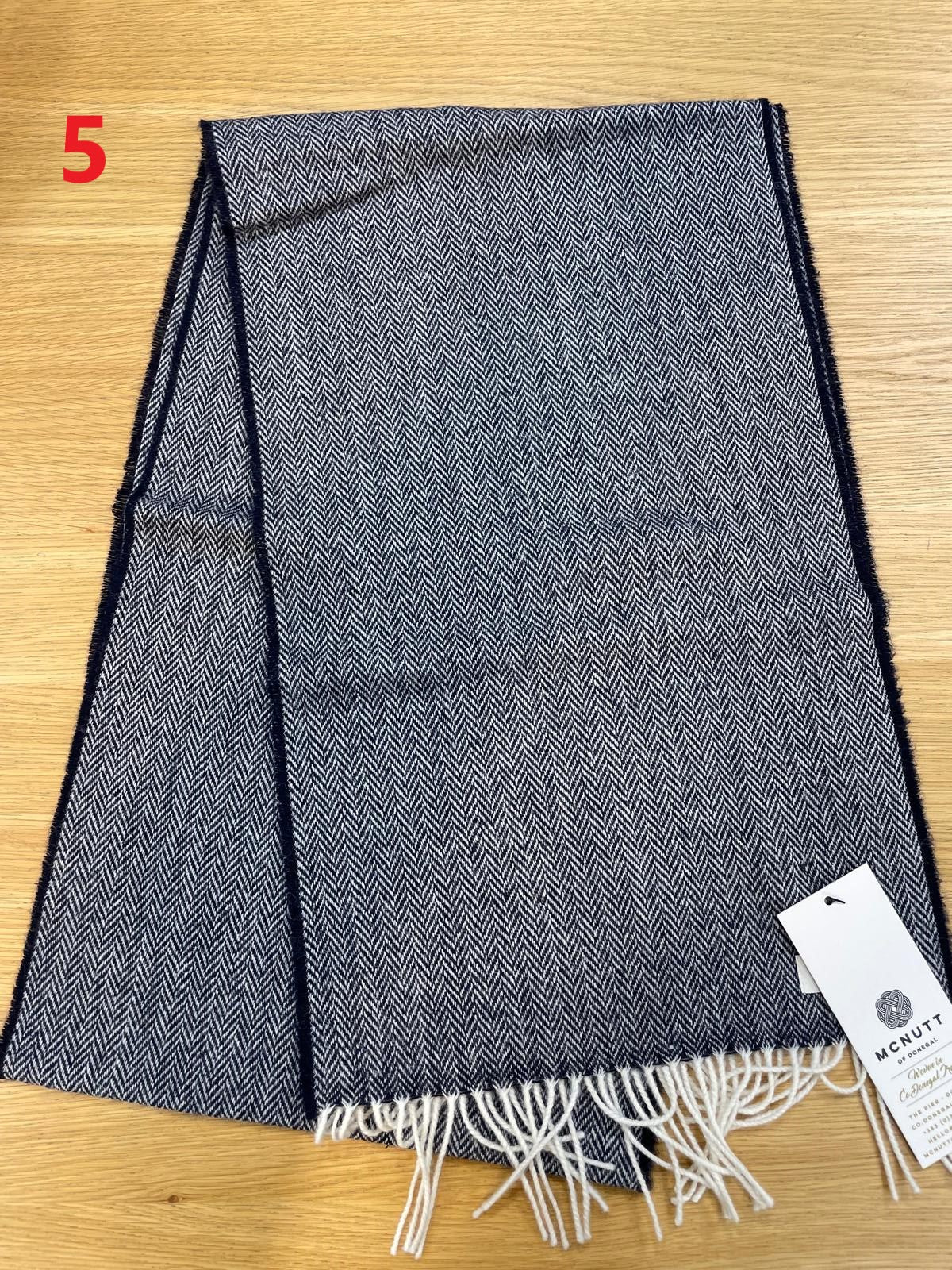 Pure wool scarves made in Ireland