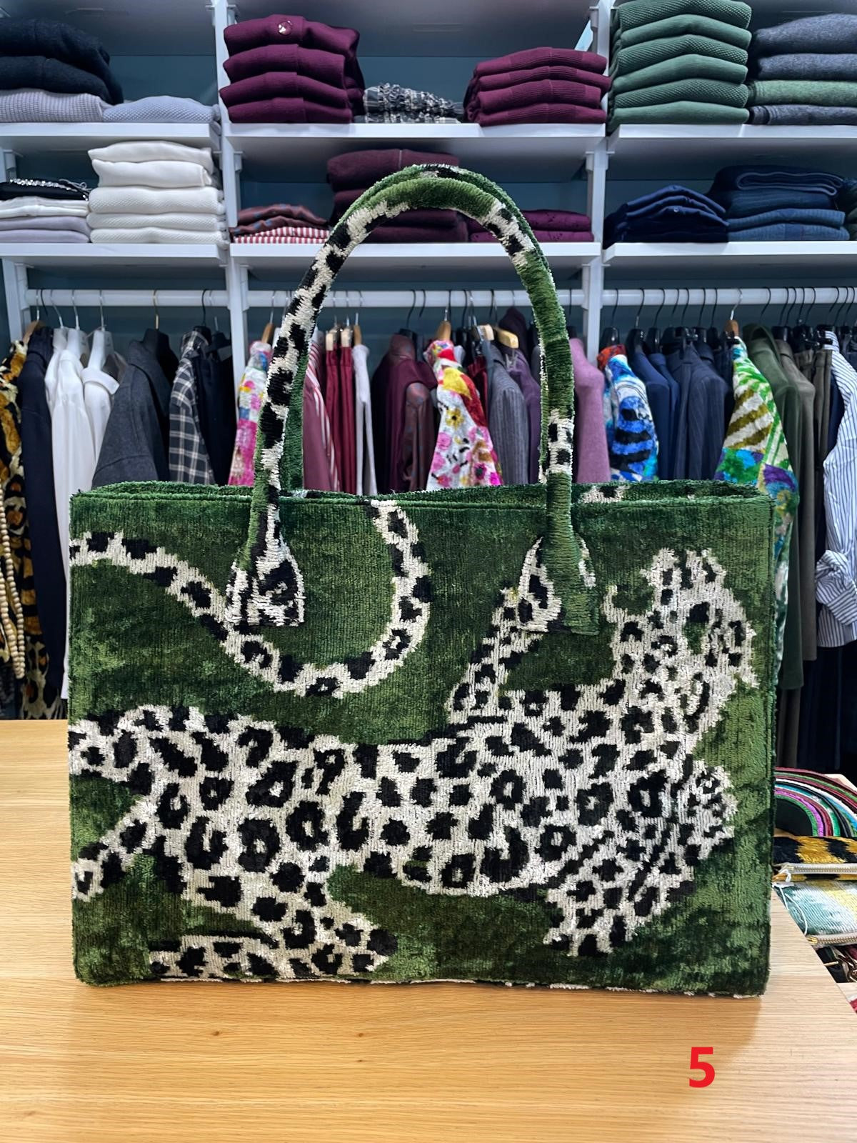 Week end Silk Carpet handbag