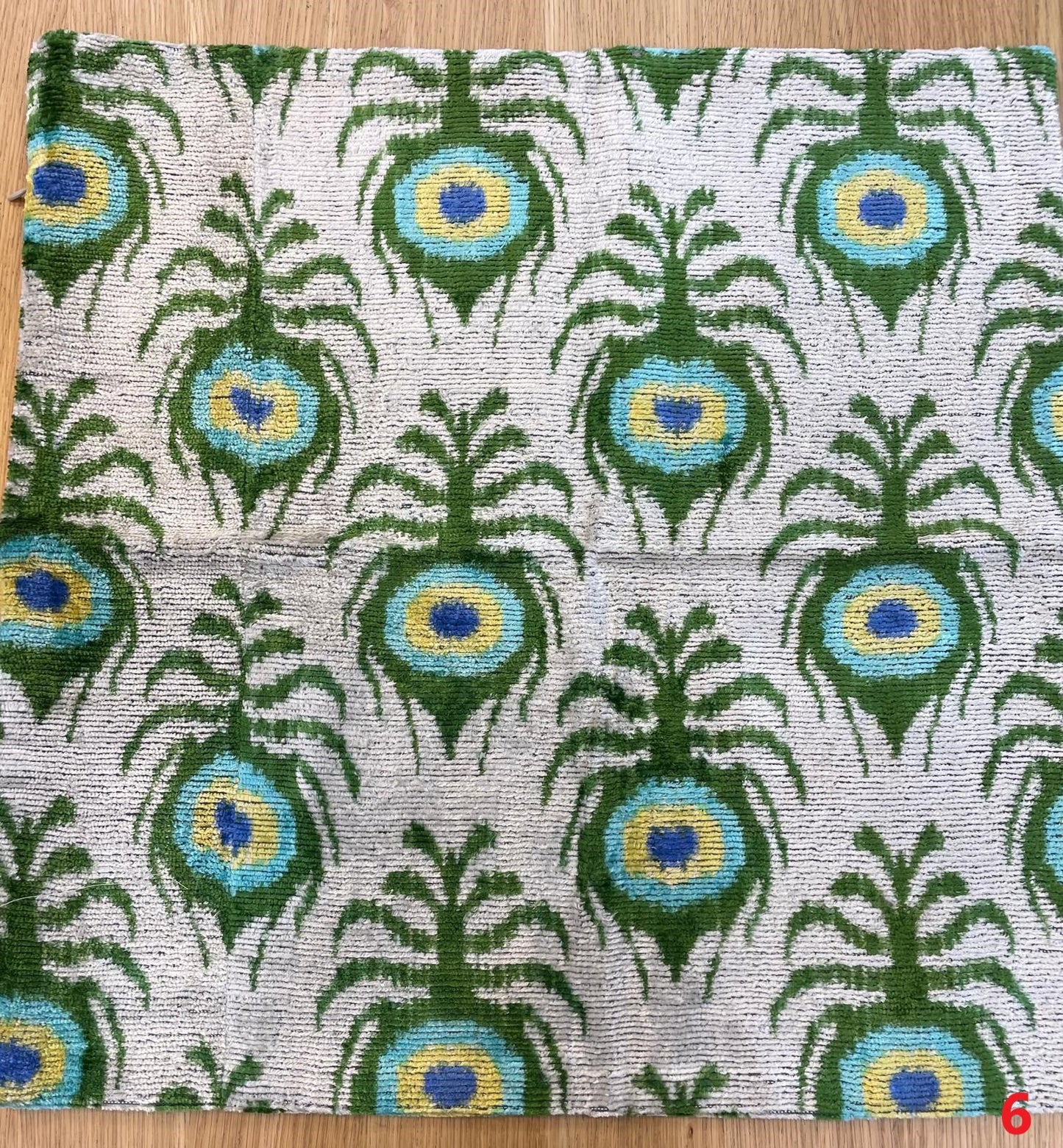 50x50 cm square silk carpet cushions