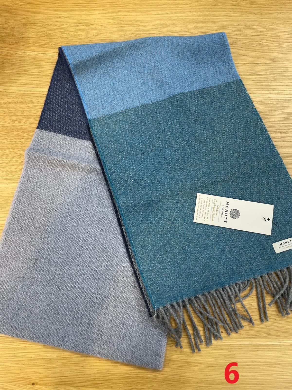 Pure wool scarves made in Ireland
