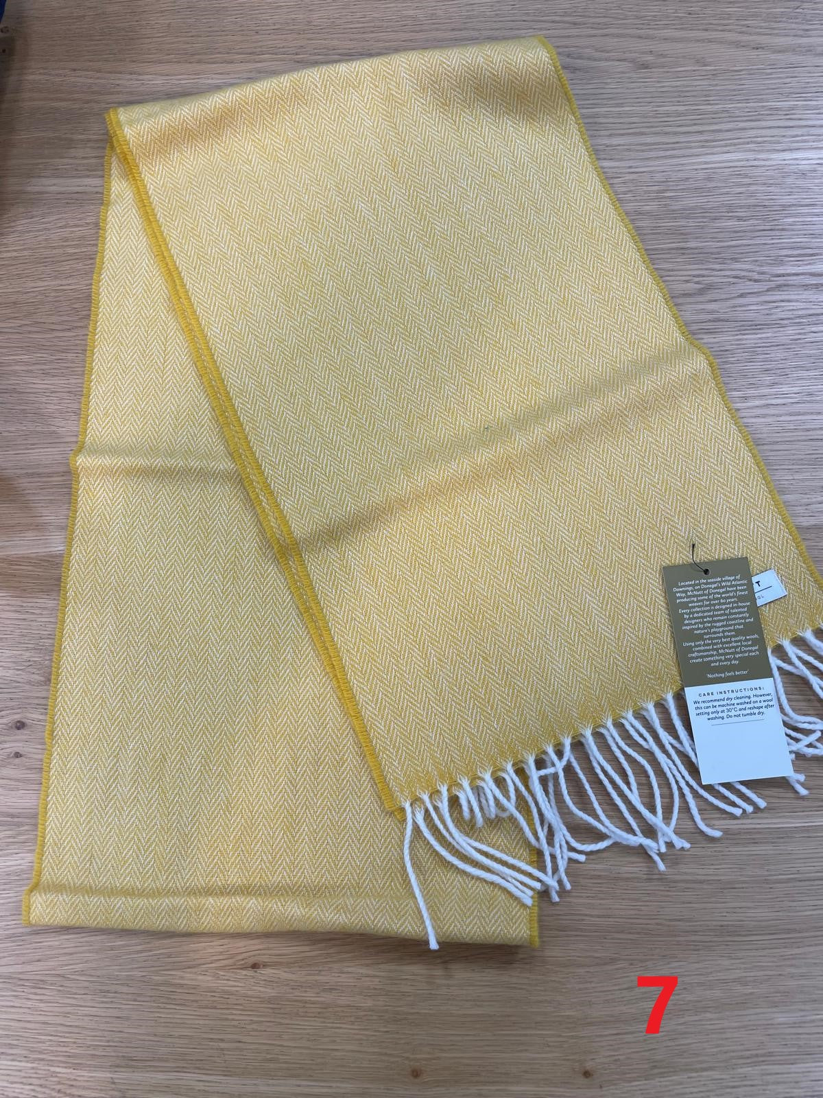 Pure wool scarves made in Ireland