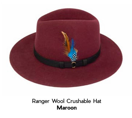 Ranger Wool Crushable Hats