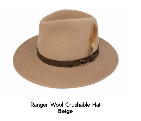 Ranger Wool Crushable Hats