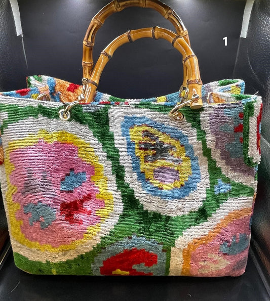 Large Silk Carpet Handbags