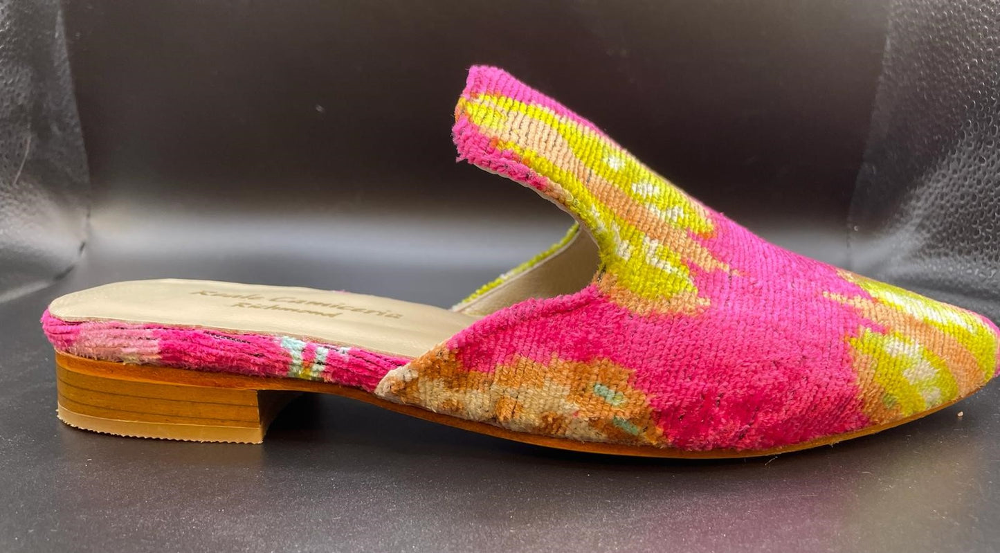 Silk Carpet Shoes - Butterfly
